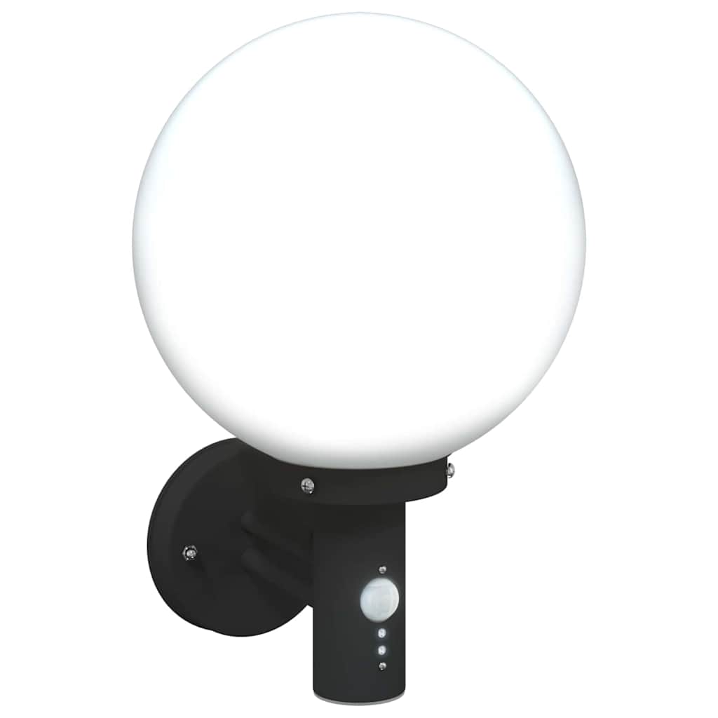 Outdoor Wall Light 2 pcs Black 28 x 25 x 38 cm