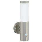 Outdoor Wall Light 2 pcs Silver 15 x 7.5 x 33 cm