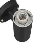 Outdoor Wall Light Black 15 x 7.5 x 33 cm