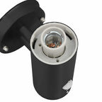 Outdoor Wall Light Black 15 x 7.5 x 33 cm