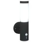 Outdoor Wall Light Black 15 x 7.5 x 33 cm