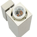 Outdoor Wall Light Silver 10.5 x 6 x 33 cm