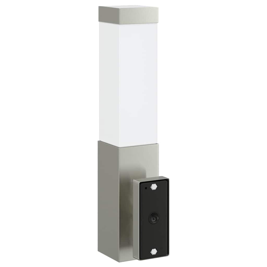 Outdoor Wall Light Silver 10.5 x 6 x 33 cm