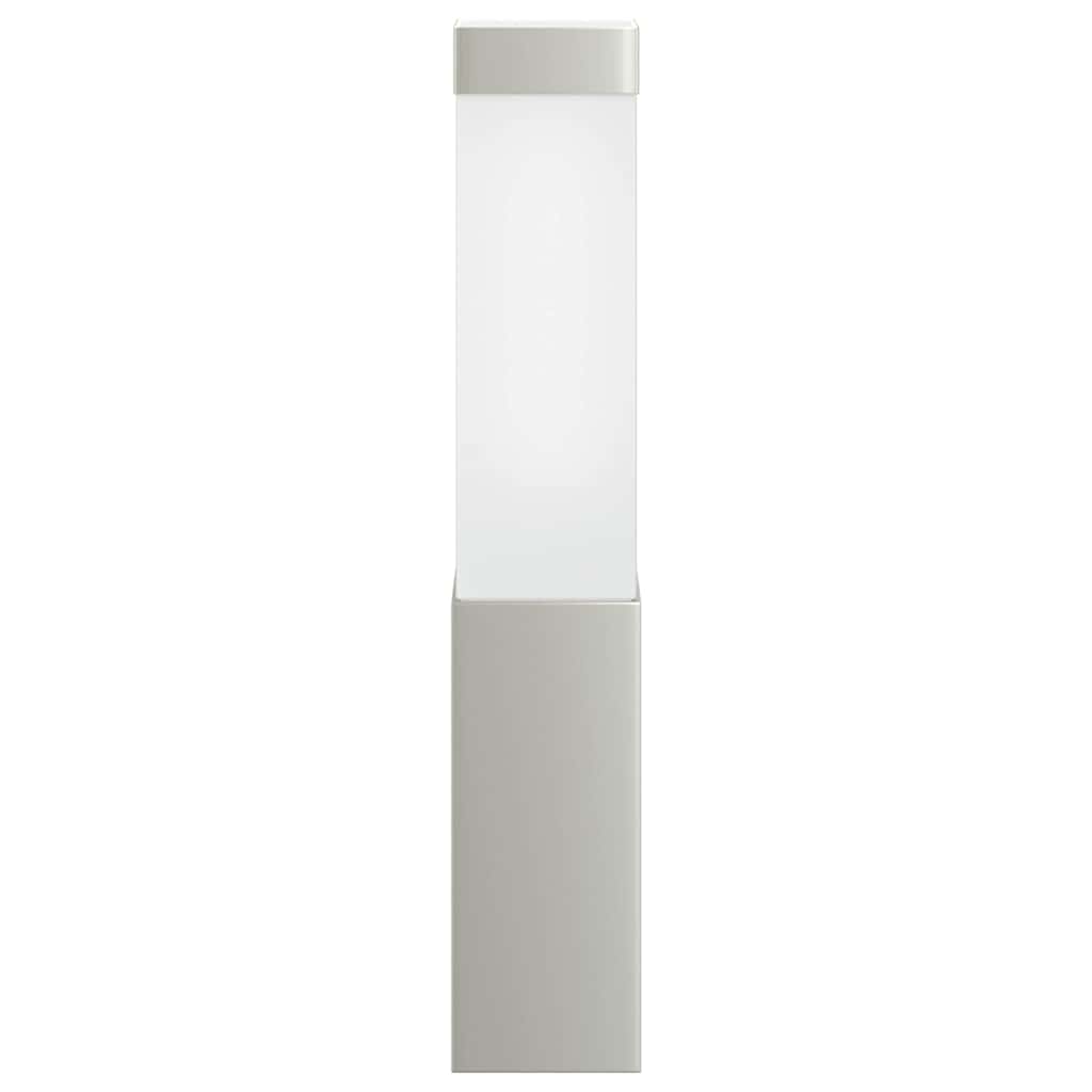 Outdoor Wall Light Silver 10.5 x 6 x 33 cm