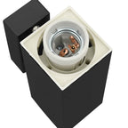 Outdoor Wall Light Black 10.5 x 6 x 33 cm