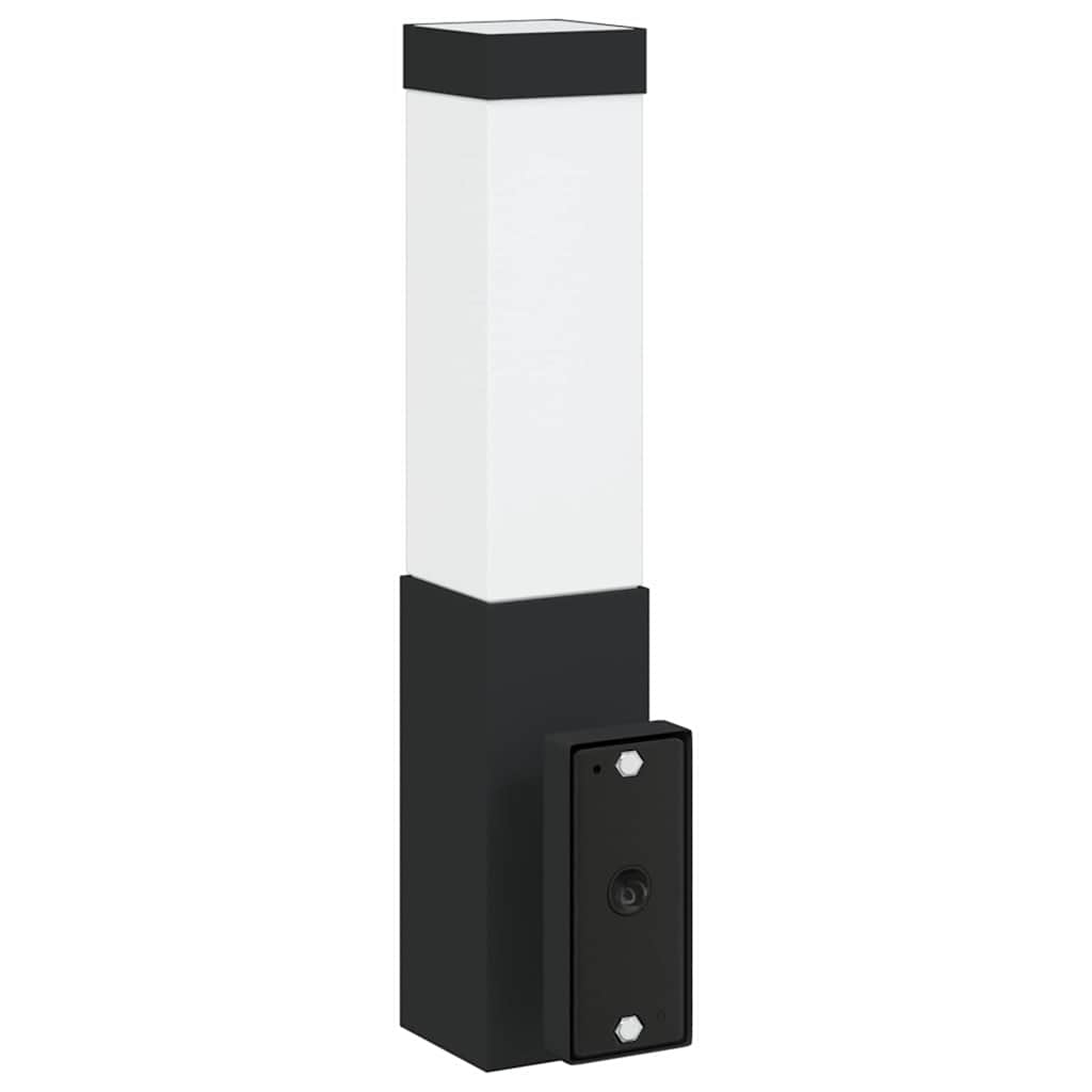 Outdoor Wall Light Black 10.5 x 6 x 33 cm