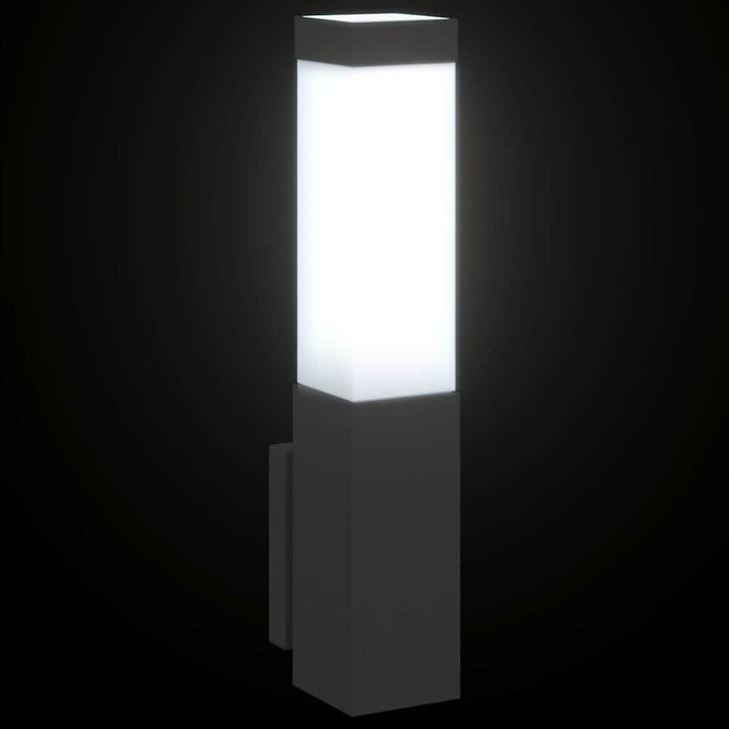 Outdoor Wall Light Black 10.5 x 6 x 33 cm