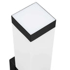 Outdoor Wall Light 2 pcs Black 10.5 x 6 x 33 cm