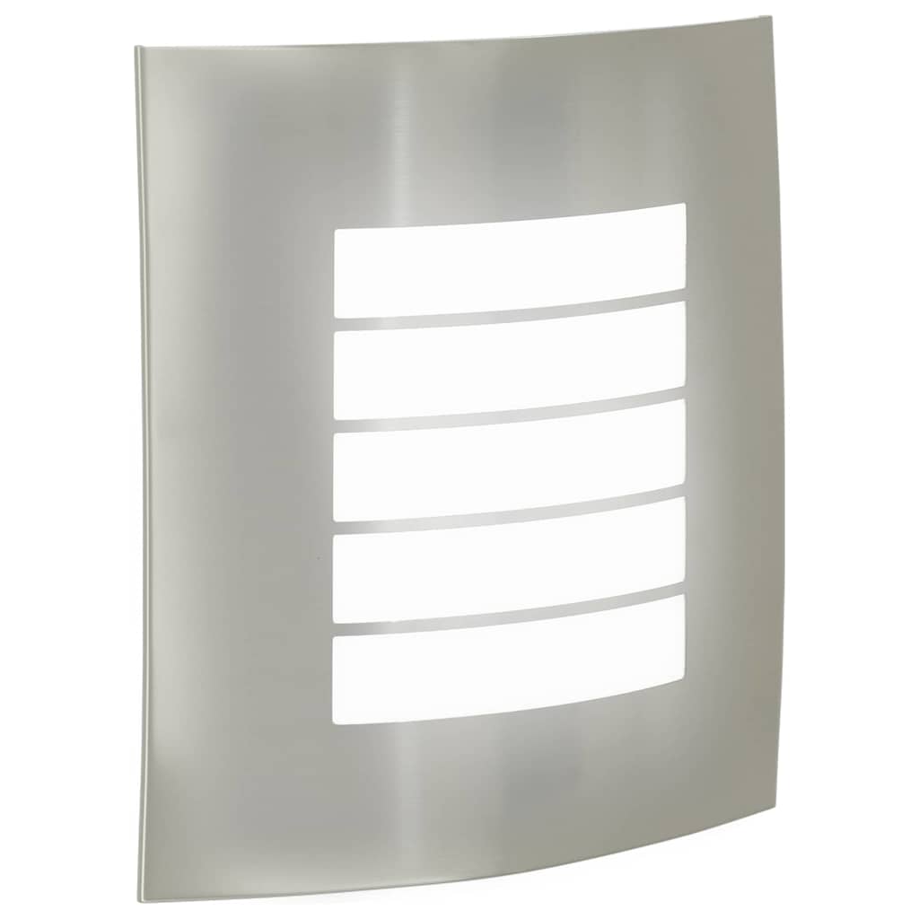 Outdoor Wall Light Silver 23.5 x 9 x 26 cm