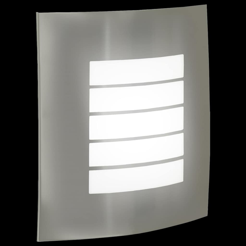 Outdoor Wall Light Silver 23.5 x 9 x 26 cm