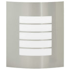 Outdoor Wall Light 2 pcs Silver 23.5 x 9 x 26 cm