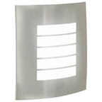 Outdoor Wall Light 2 pcs Silver 23.5 x 9 x 26 cm