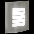 Outdoor Wall Light 2 pcs Silver 23.5 x 9 x 26 cm