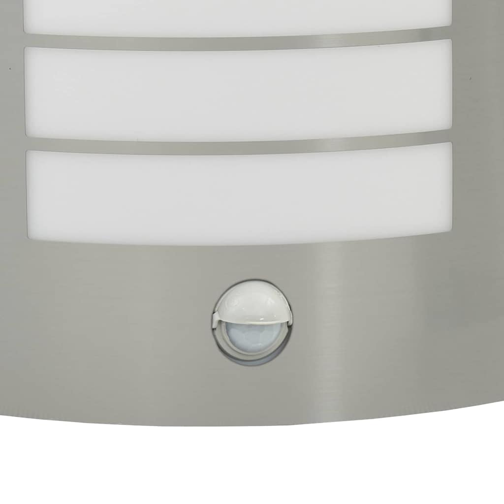 Outdoor Wall Light Silver 23.5 x 9 x 26 cm