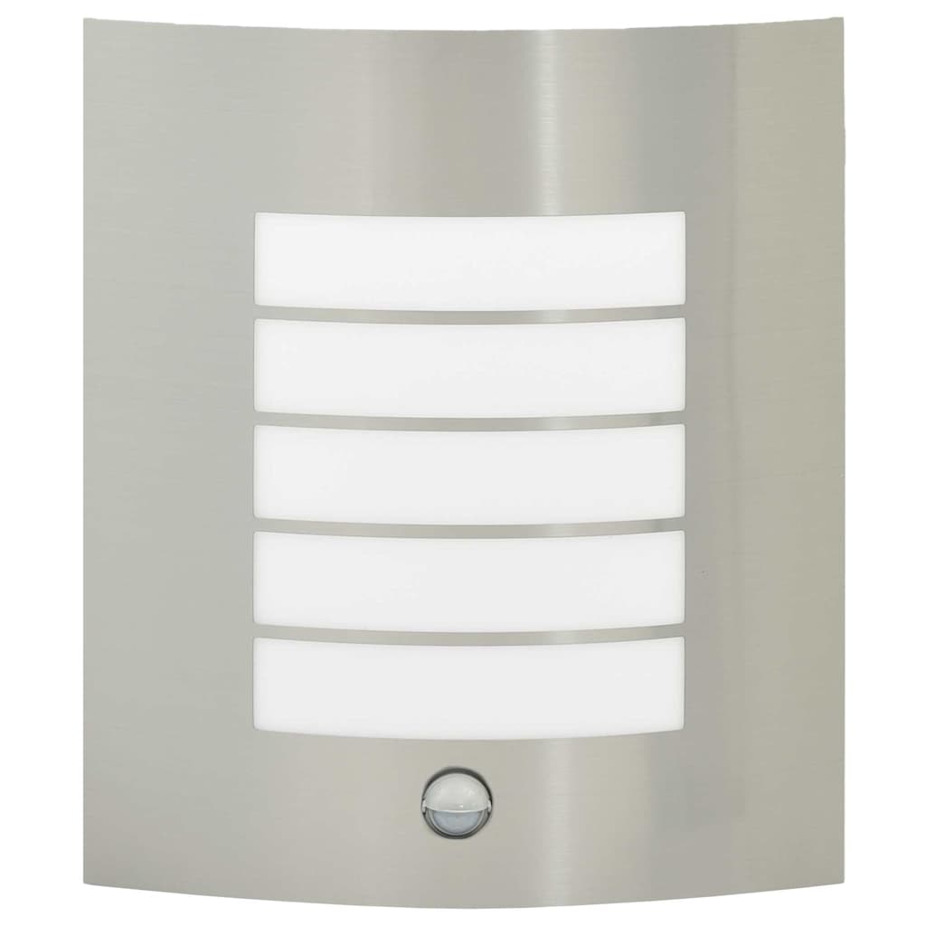 Outdoor Wall Light Silver 23.5 x 9 x 26 cm