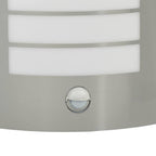 Outdoor Wall Light 2 pcs Silver 23.5 x 9 x 26 cm