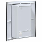 Outdoor Wall Light Black 23.5 x 9 x 26 cm