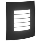 Outdoor Wall Light Black 23.5 x 9 x 26 cm