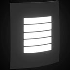 Outdoor Wall Light Black 23.5 x 9 x 26 cm