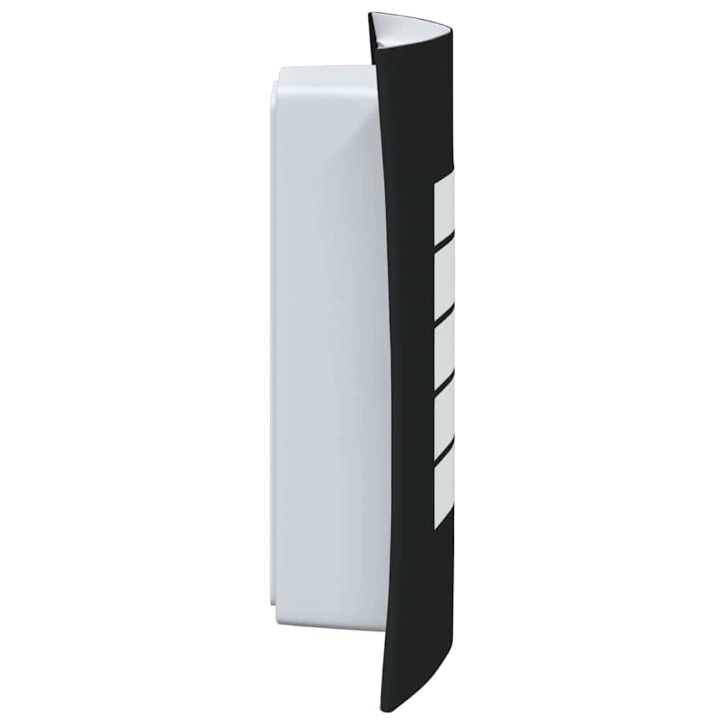 Outdoor Wall Light Black 23.5 x 9 x 26 cm