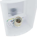 Outdoor Wall Light 2 pcs Black 23.5 x 9 x 26 cm