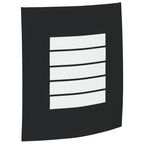 Outdoor Wall Light 2 pcs Black 23.5 x 9 x 26 cm