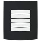 Outdoor Wall Light 2 pcs Black 23.5 x 9 x 26 cm