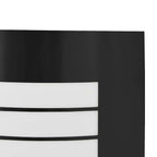 Outdoor Wall Light Black 23.5 x 9 x 26 cm