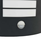 Outdoor Wall Light Black 23.5 x 9 x 26 cm