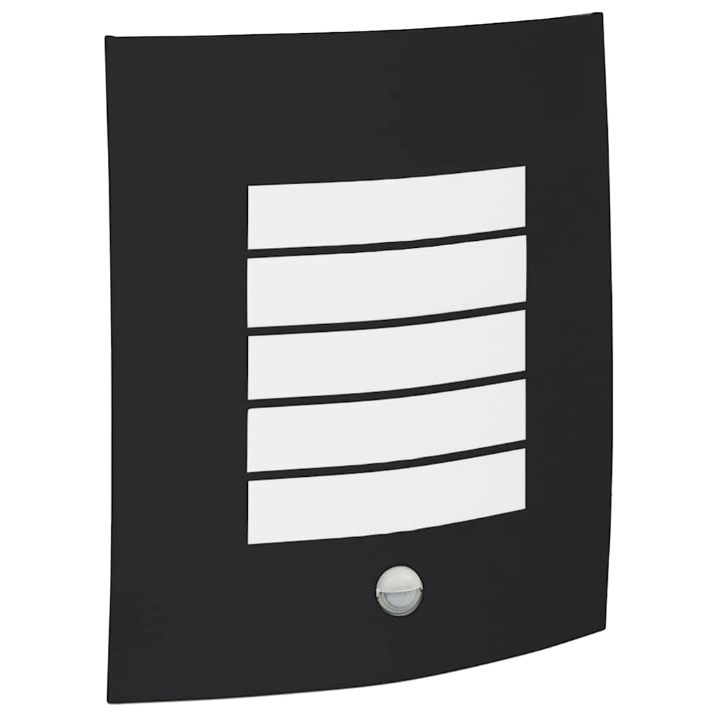 Outdoor Wall Light Black 23.5 x 9 x 26 cm
