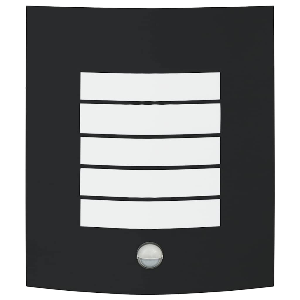 Outdoor Wall Light Black 23.5 x 9 x 26 cm