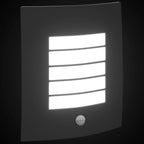 Outdoor Wall Light Black 23.5 x 9 x 26 cm