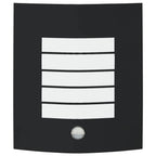 Outdoor Wall Light 2 pcs Black 23.5 x 9 x 26 cm