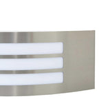 Outdoor Wall Light Silver 32 x 10 x 10 cm