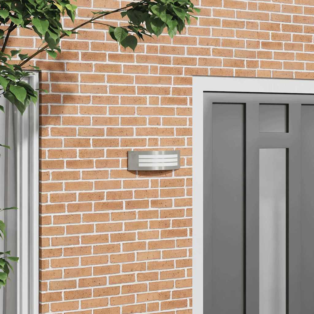 Outdoor Wall Light Silver 32 x 10 x 10 cm