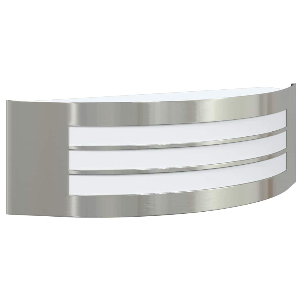 Outdoor Wall Light Silver 32 x 10 x 10 cm