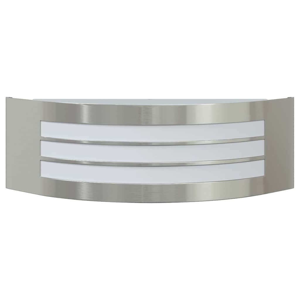 Outdoor Wall Light Silver 32 x 10 x 10 cm