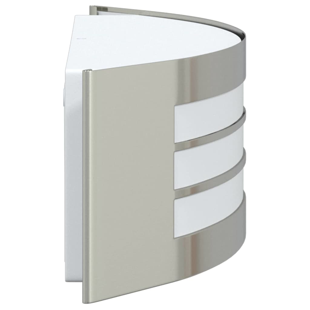 Outdoor Wall Light Silver 32 x 10 x 10 cm