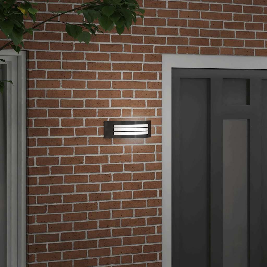 Outdoor Wall Light Black 32 x 10 x 10 cm