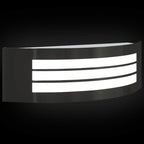 Outdoor Wall Light 2 pcs Black 32 x 10 x 10 cm