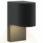 Outdoor Wall Light Black 12 x 7 x 15 cm Stainless Steel