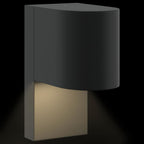 Outdoor Wall Light Black 12 x 7 x 15 cm Stainless Steel