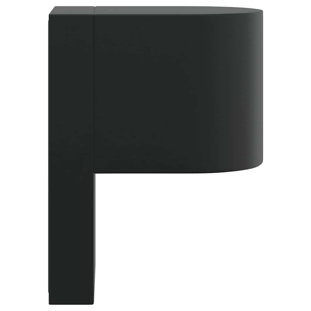 Outdoor Wall Light Black 12 x 7 x 15 cm Stainless Steel