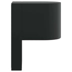 Outdoor Wall Light 2 pcs Black 12 x 7 x 15 cm Stainless Steel