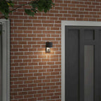 Outdoor Wall Light Black 12 x 7 x 15 cm Stainless Steel
