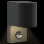 Outdoor Wall Light Black 12 x 7 x 15 cm Stainless Steel