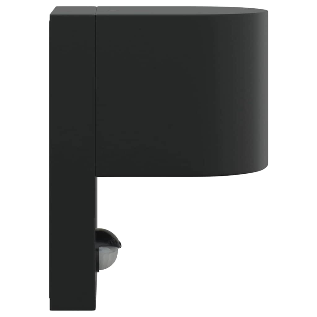 Outdoor Wall Light Black 12 x 7 x 15 cm Stainless Steel