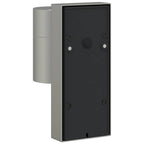 Outdoor Wall Light Silver 6.5 x 10.5 x 16 cm