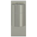 Outdoor Wall Light 2 pcs Silver 6.5 x 10.5 x 16 cm