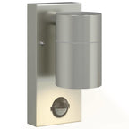 Outdoor Wall Light 2 pcs Silver 6.5 x 10.5 x 16 cm